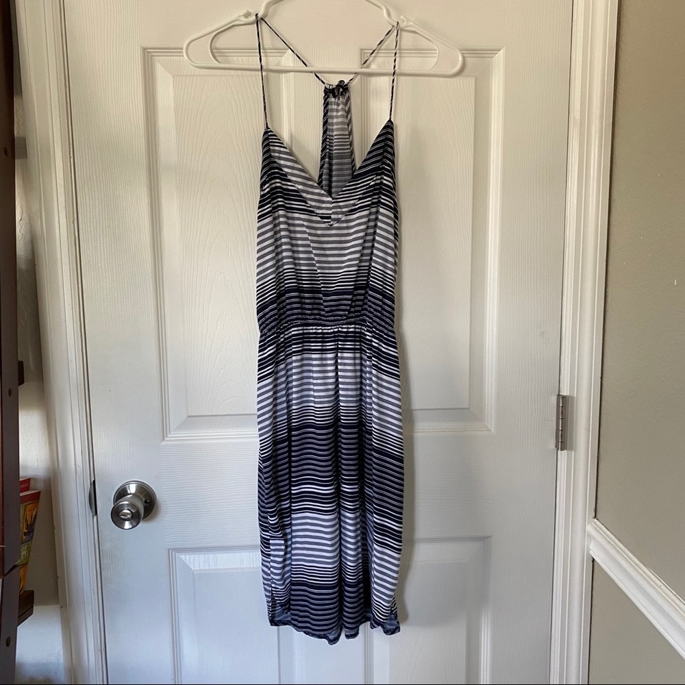Cotton On Blue and White Striped Dress